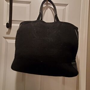 Givenchy Parfume large tote. Velcro closure. Red interior. Wool